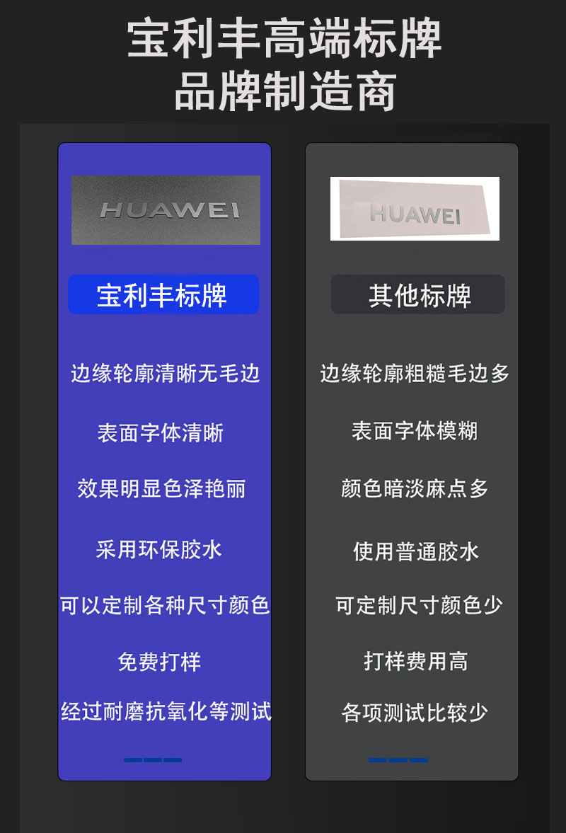 銀行卡鎳標(biāo)牌